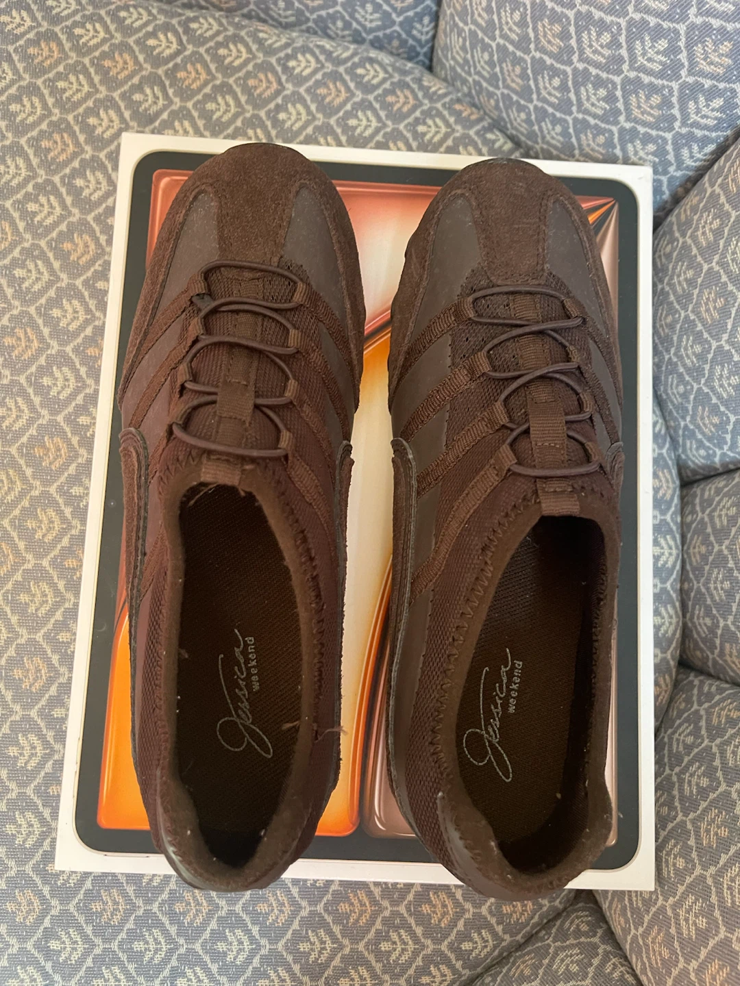 Jessica Simpson Brown Slip-On Shoes size 7 - photo 4