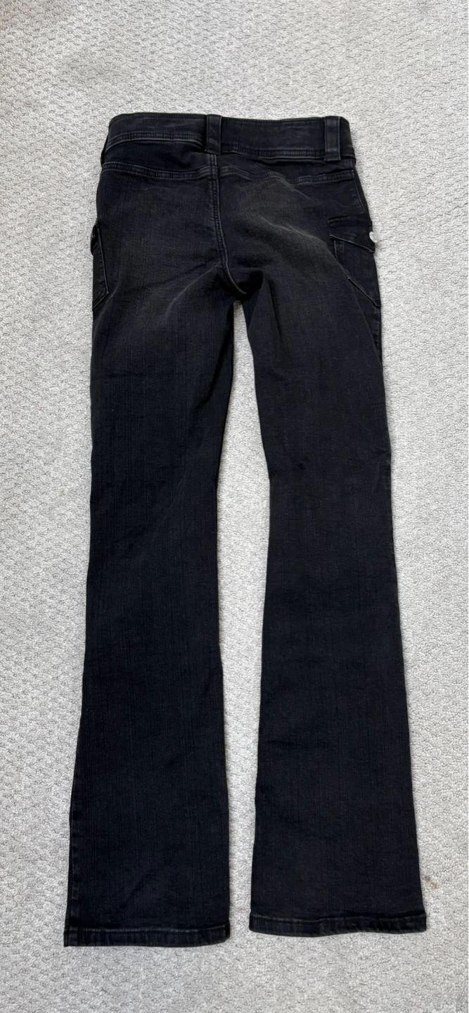 H&M Black Bootcut Low Rise Jeans - photo 2