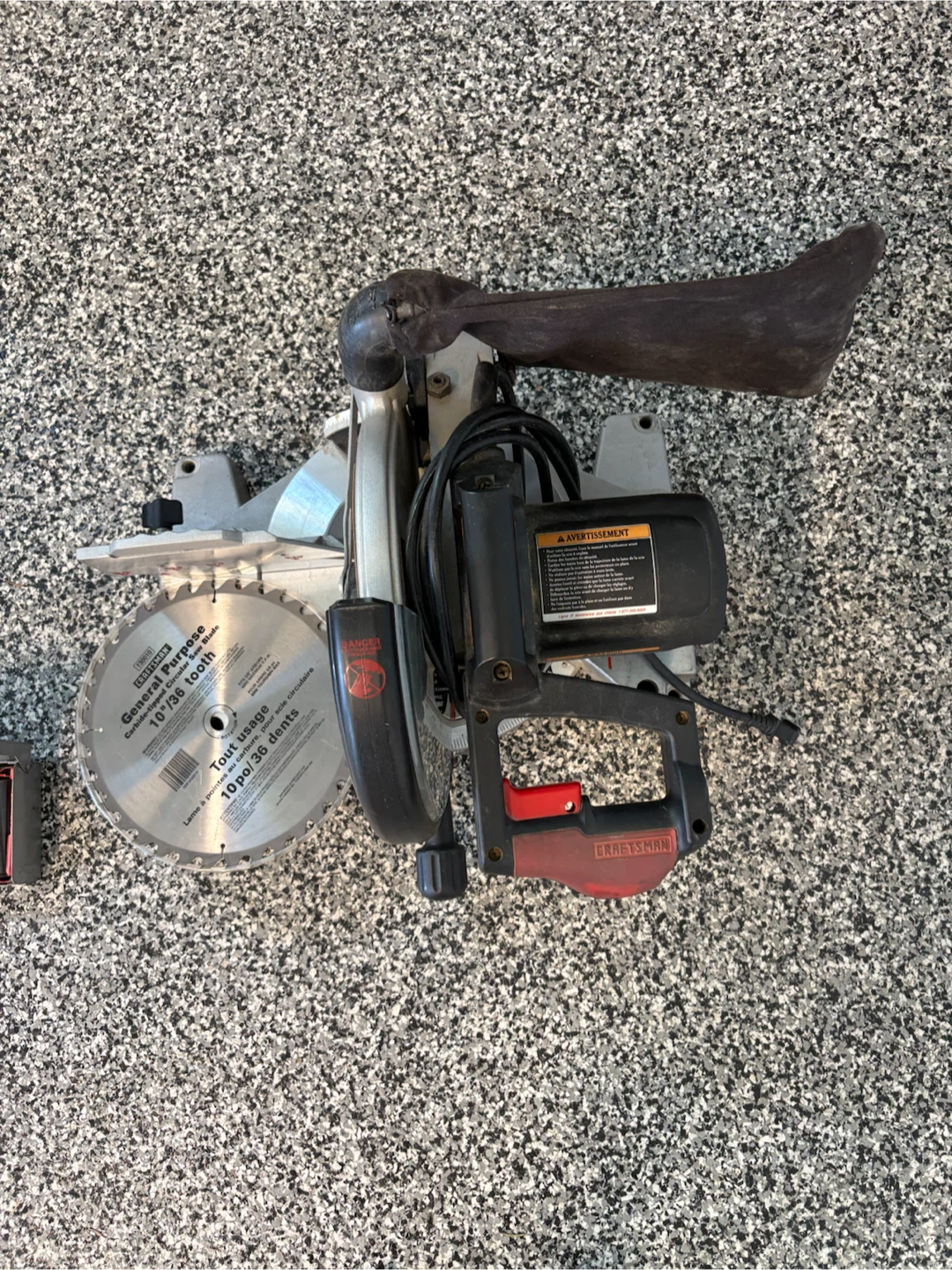 Craftsman 10" Compound Miter Saw - photo 2