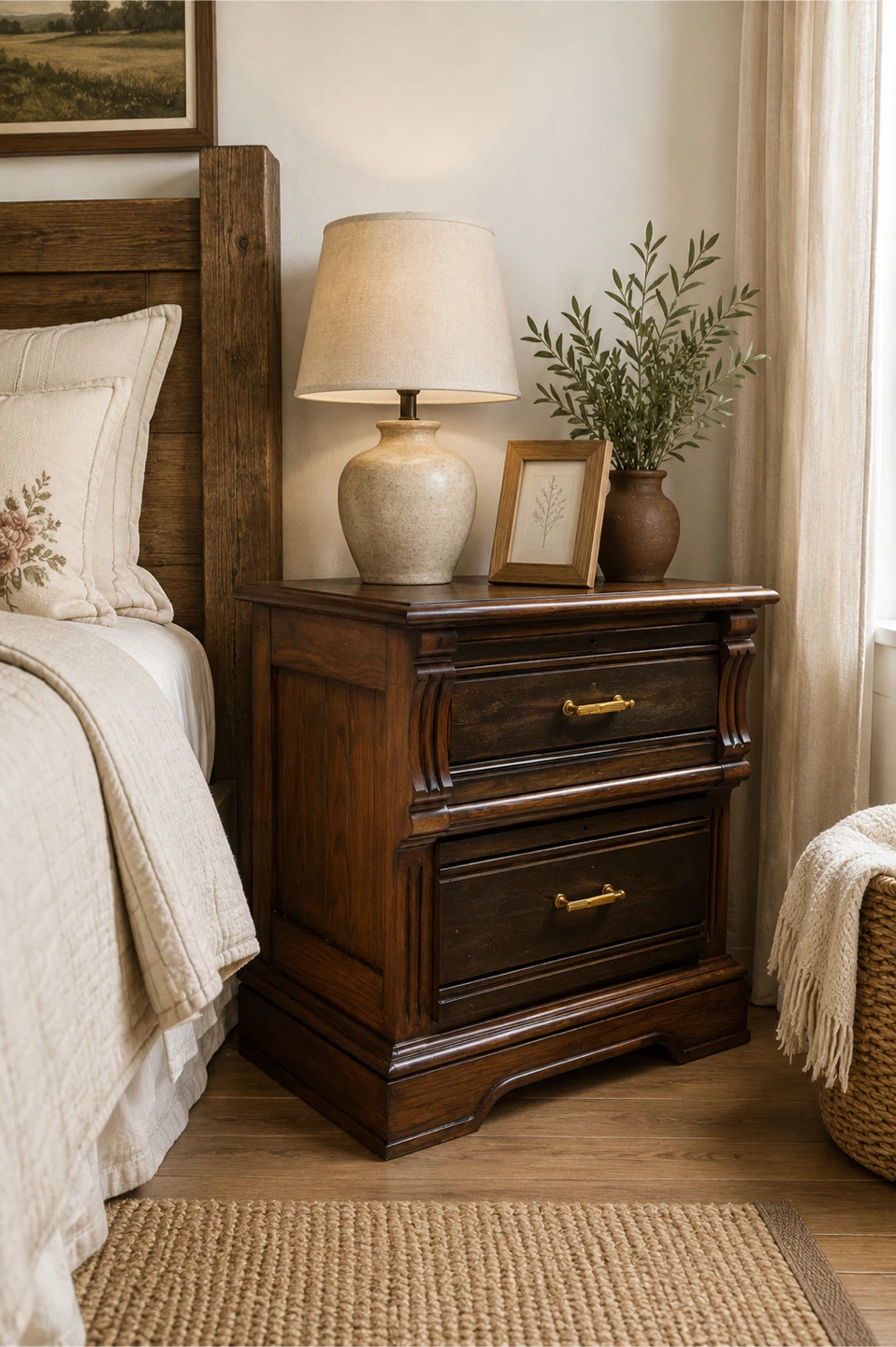Rustic Nightstand by Dixie Furniture