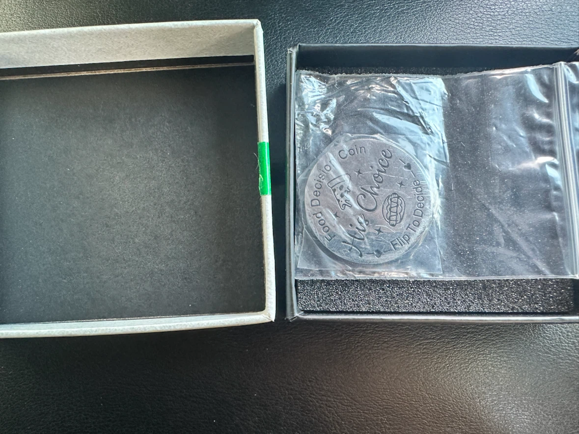 Decision Coin - Your Choice Flip to Decide