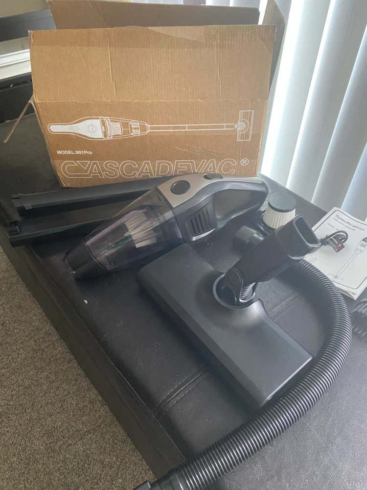 CascadeVac Model 901Pro Handheld Vacuum - photo 2
