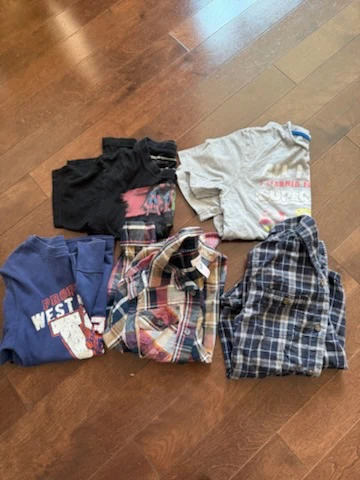 Bundle of Boys Clothes 6-8T - T-shirts, Hoodies, Pants, Pyjamas - photo 2