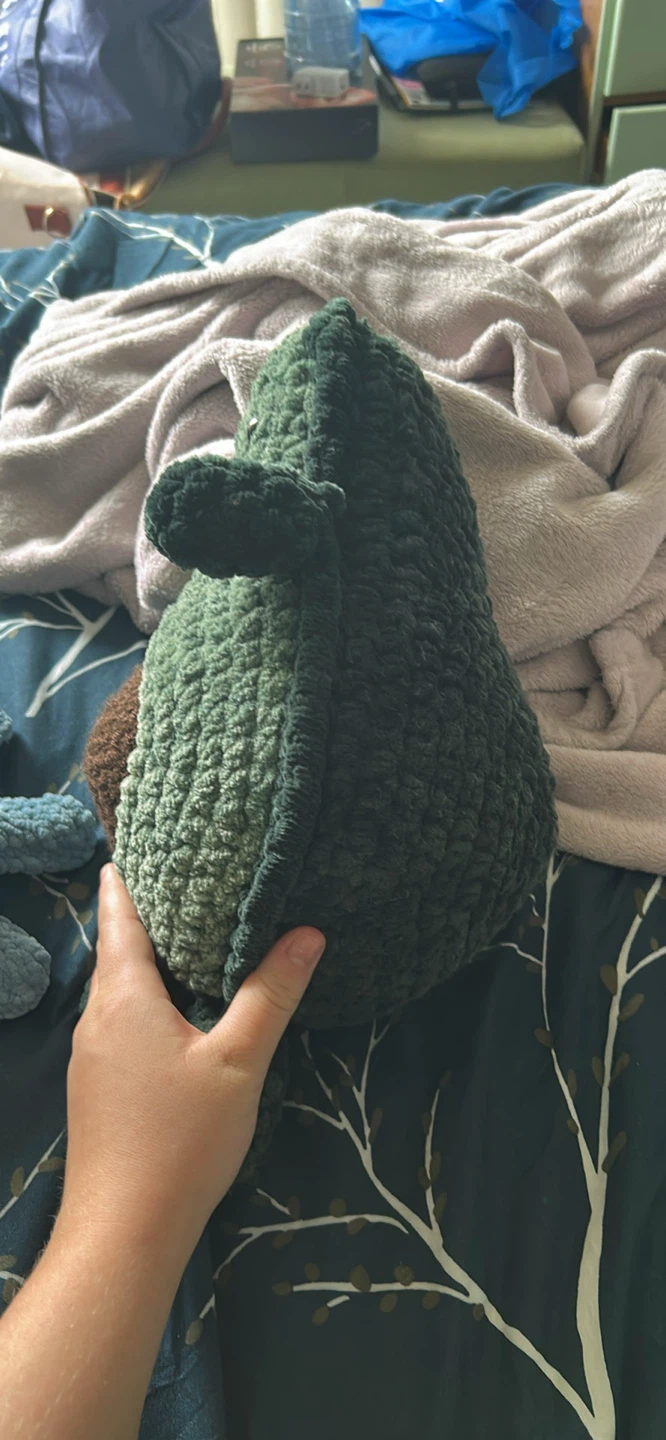 Crocheted Avocado Plush Toy - photo 2