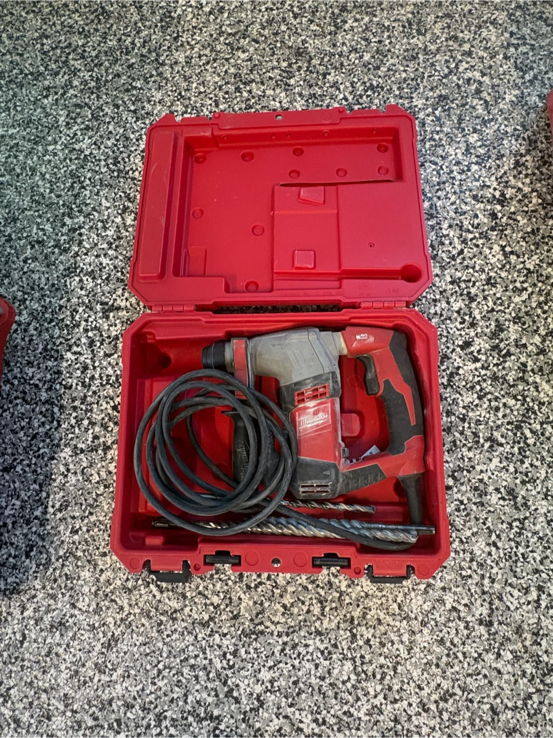 Milwaukee Rotary Hammer with Case and Bits