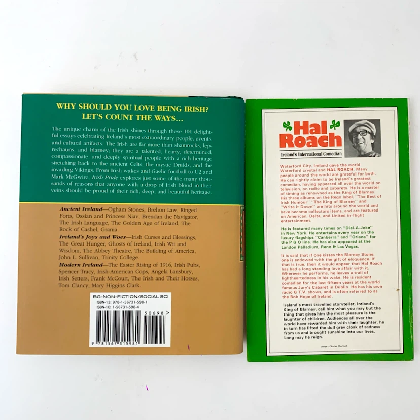 Irish Pride & Hal Roach Humour Books - photo 4