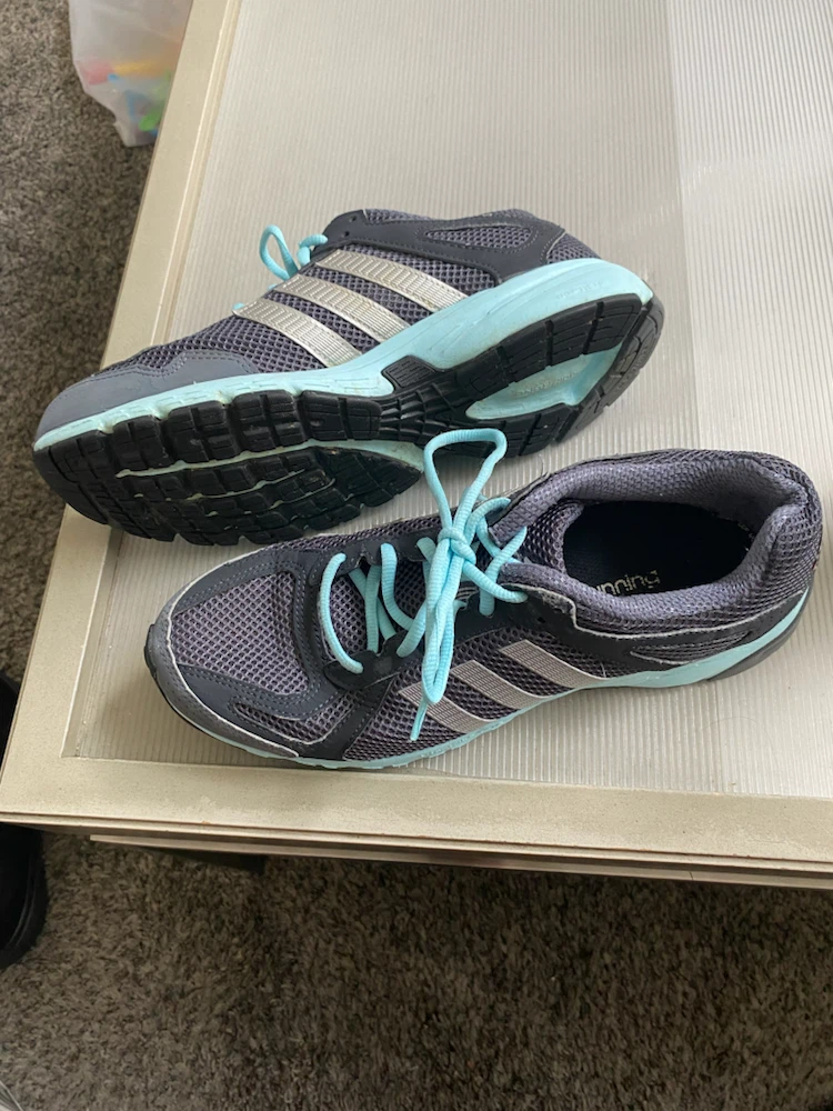 Adidas Running Shoes - Grey/Aqua - photo 2