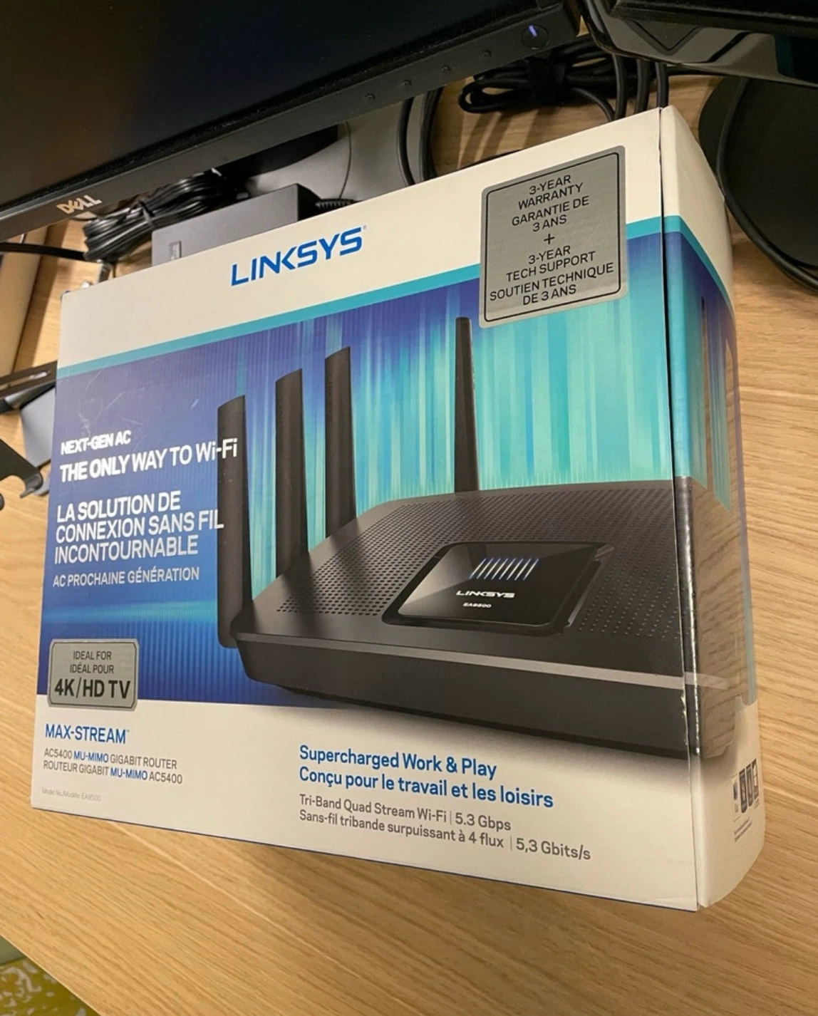 Linksys EA9500 Tri Band Wireless Router MU-MIMO (Max Stream)