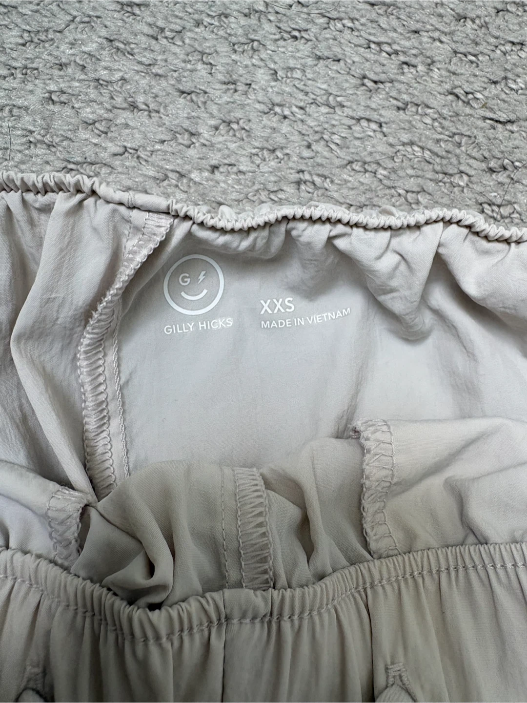 Hollister Light Grey Baggy Track Pants - photo 4