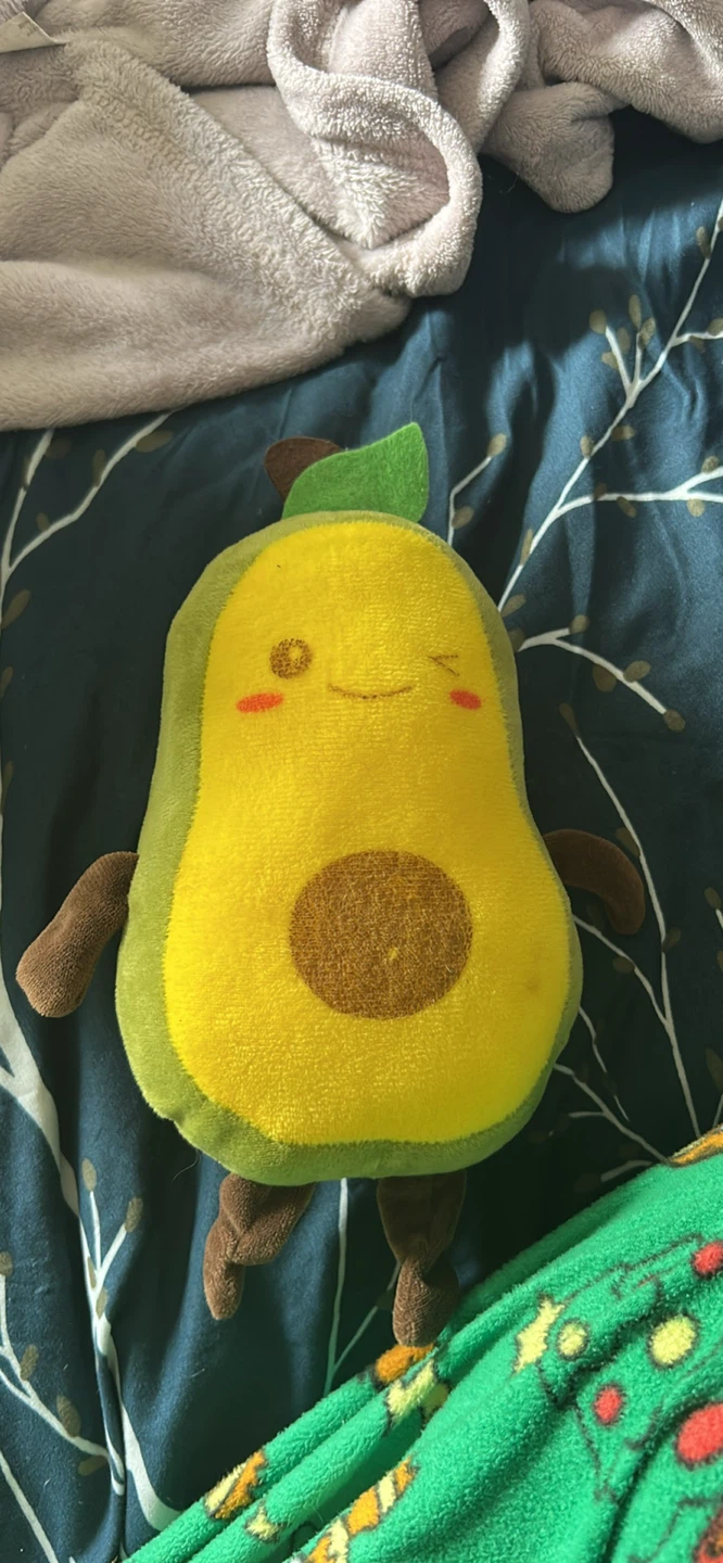 Plush Avocado Toy