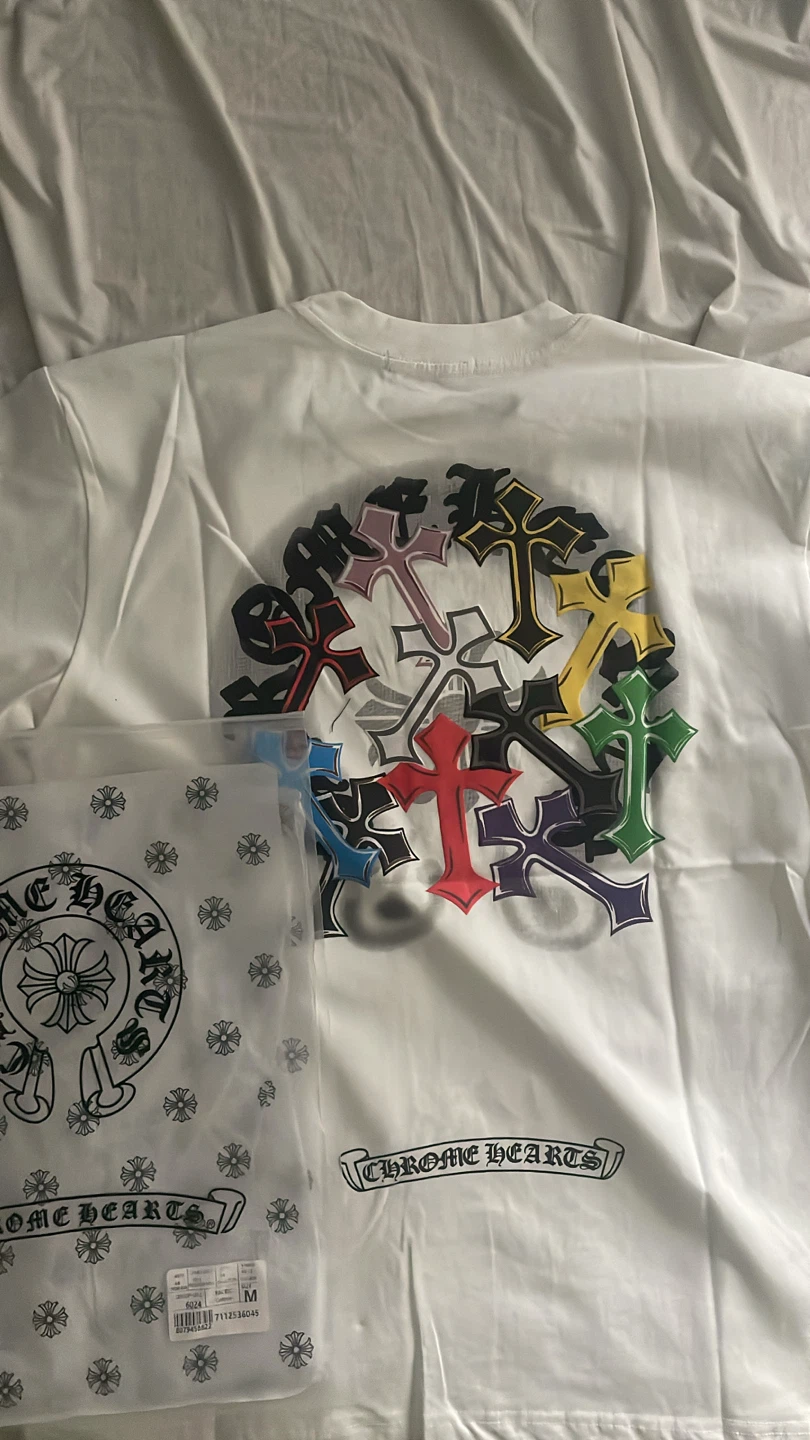 Chrome Hearts White T-Shirt - photo 2