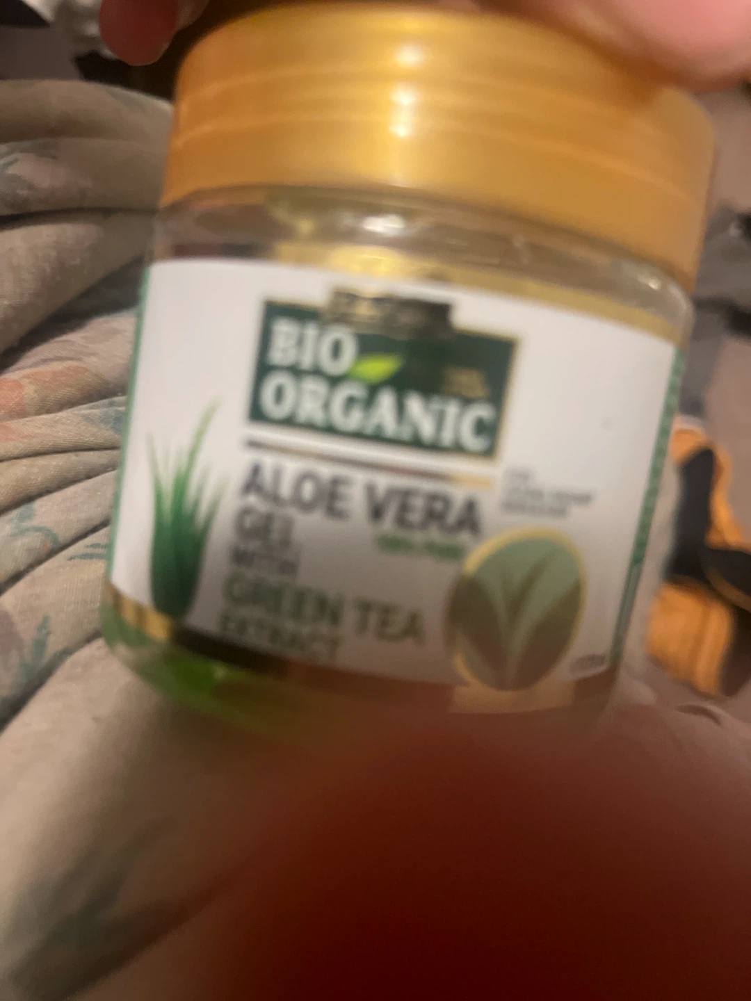 Bio Organic Aloe Vera Gel with Green Tea Extract