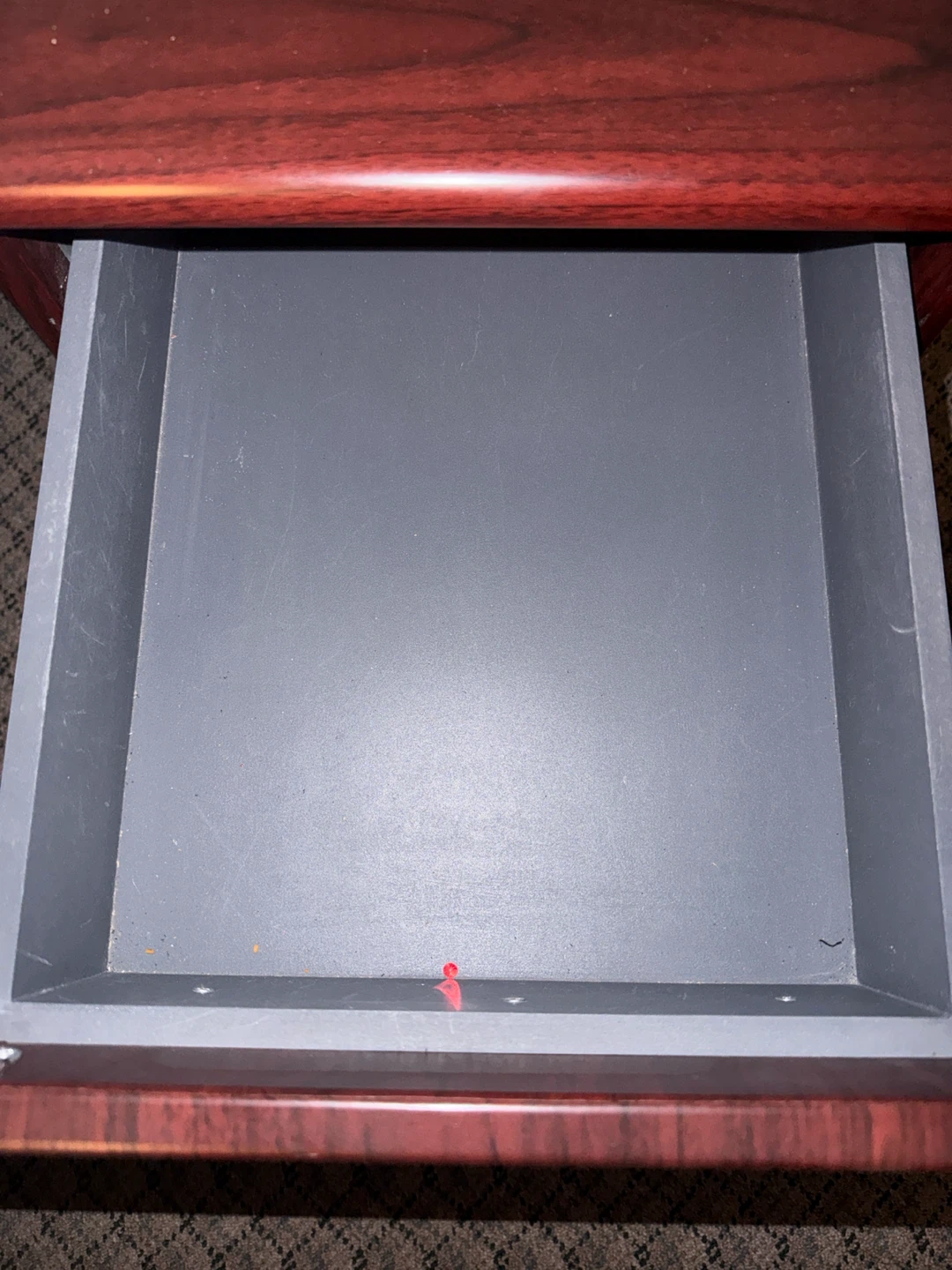 Wooden filing cabinet - photo 2