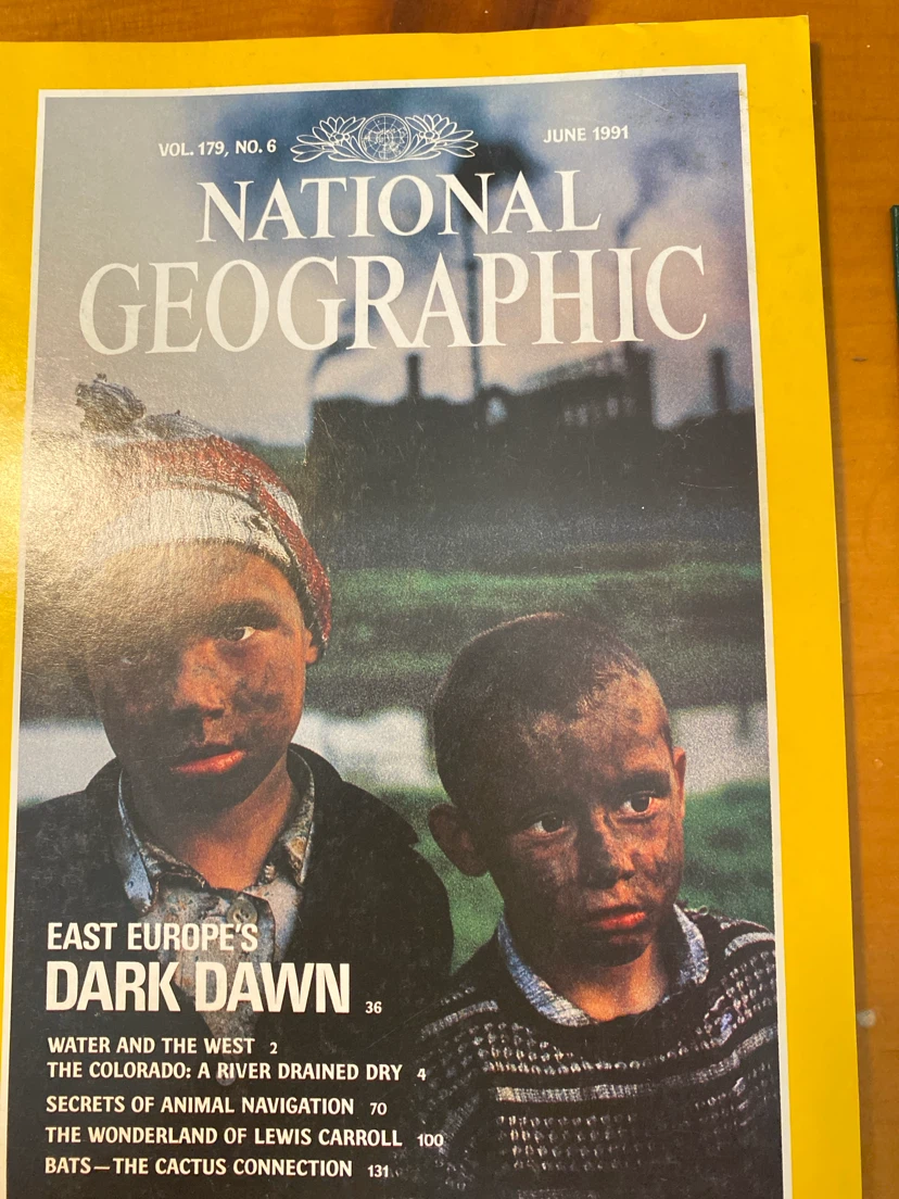 National Geographic Magazine Bundle - March to June 1991