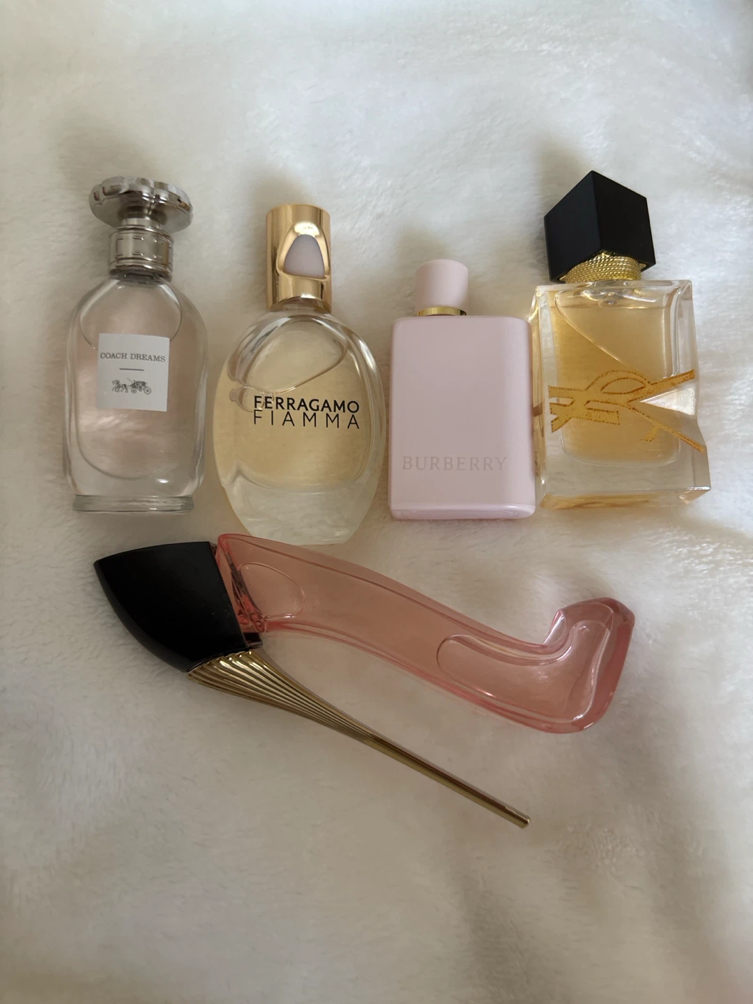 Assorted Designer Perfume Bottles