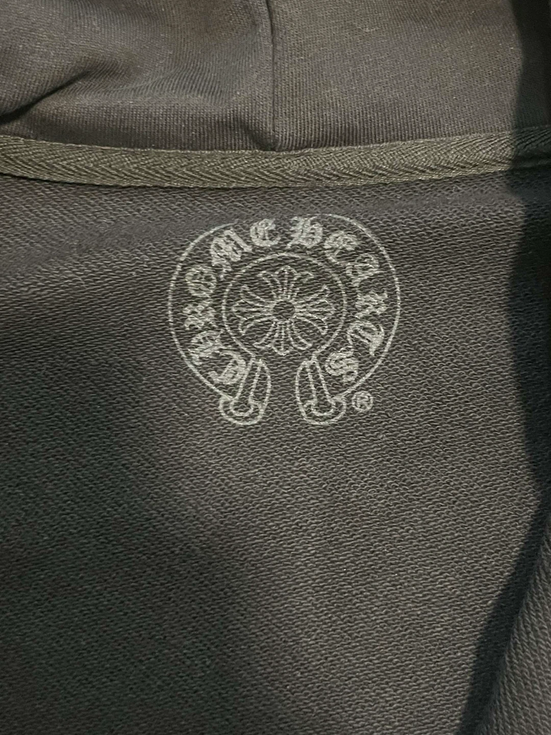 Chrome Hearts Black Zip-Up Hoodie - photo 4