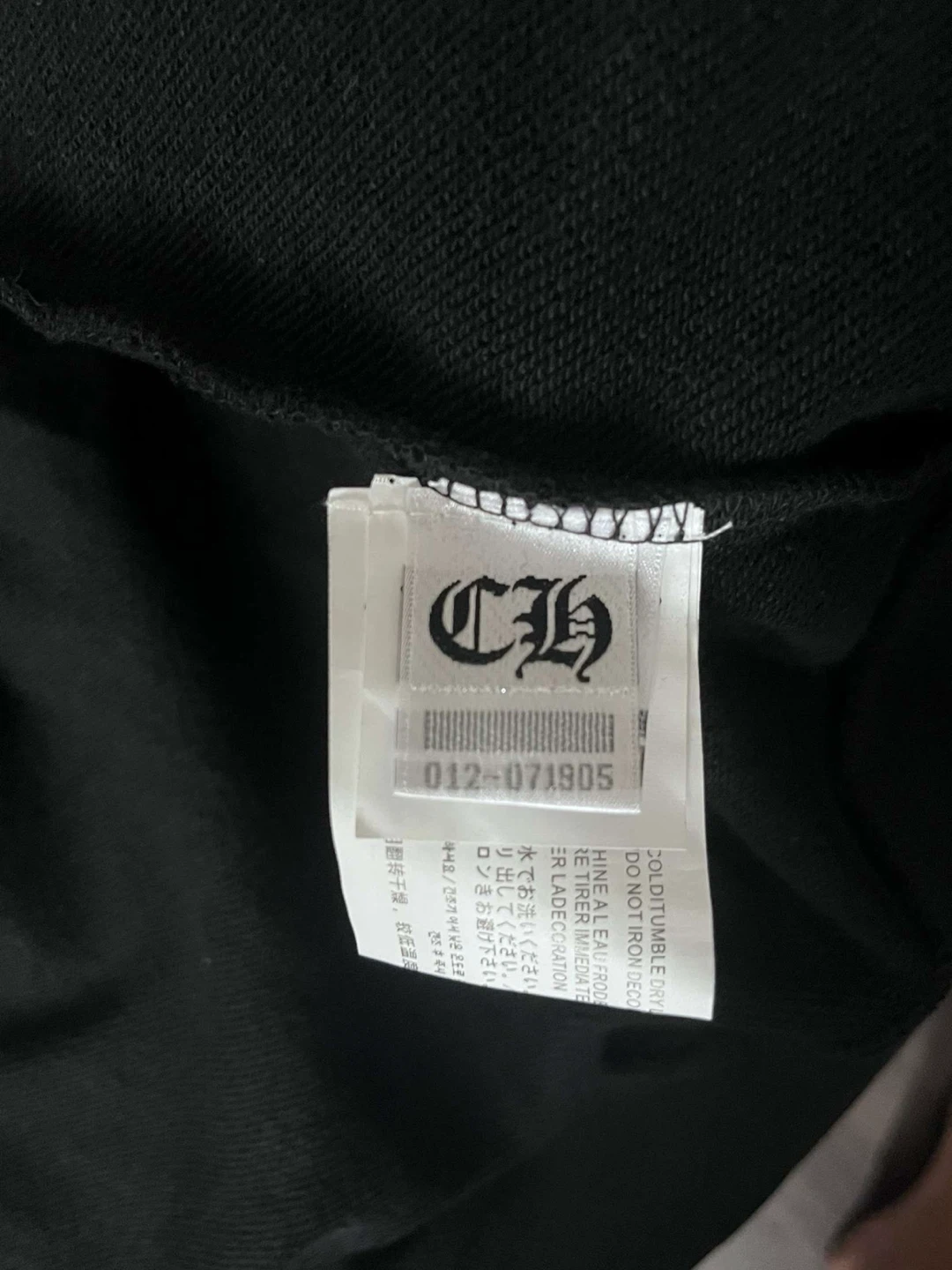 Chrome Hearts Black Zip-Up Hoodie - photo 5