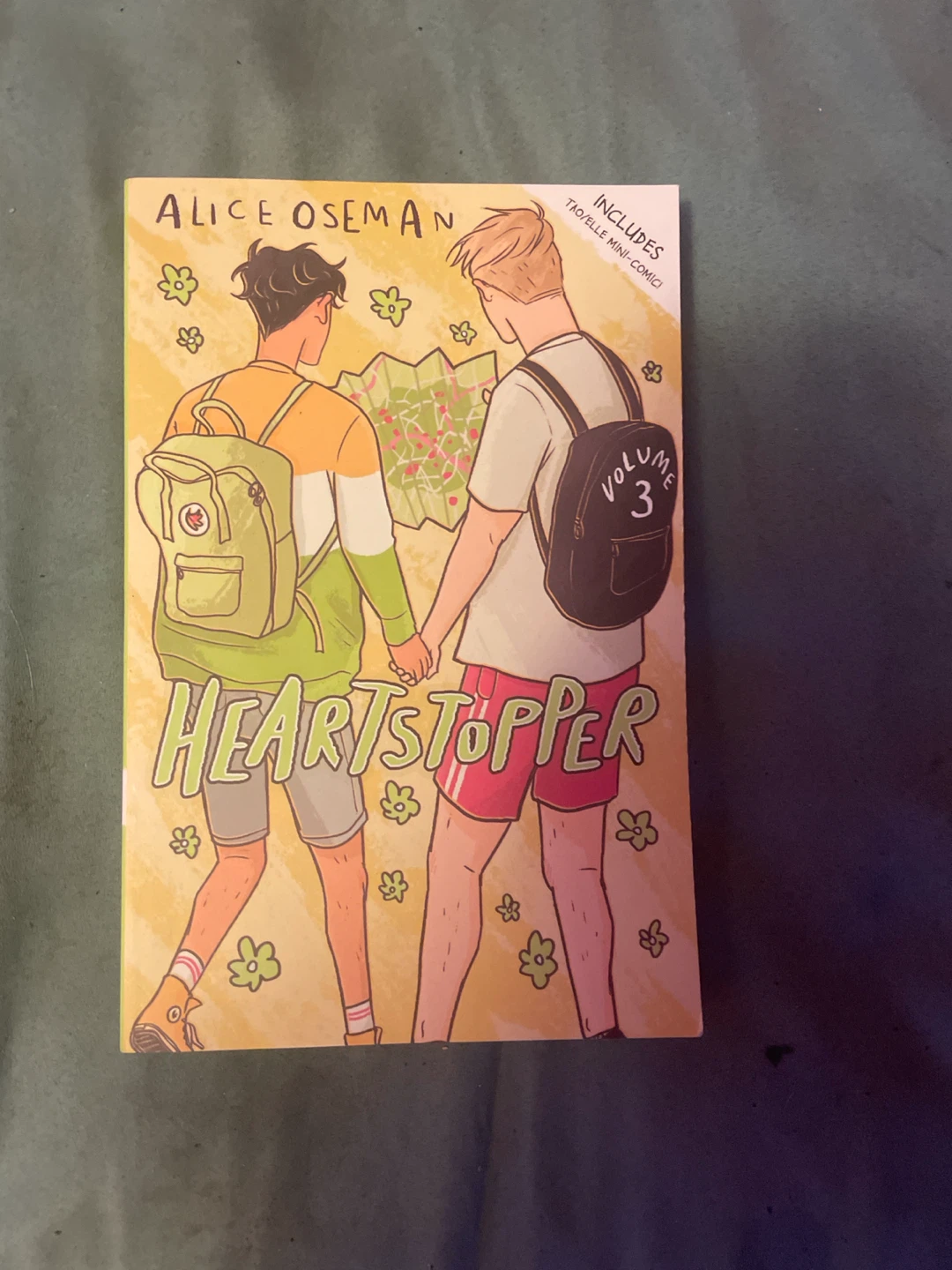 Heartstopper Volume 3 Graphic Novel by Alice Oseman