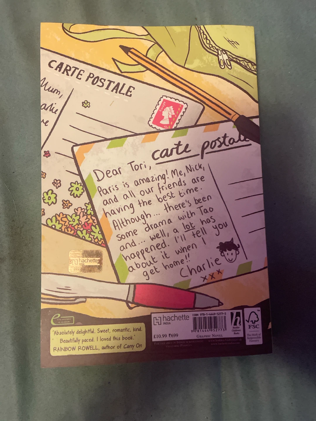 Heartstopper Volume 3 Graphic Novel by Alice Oseman - photo 2