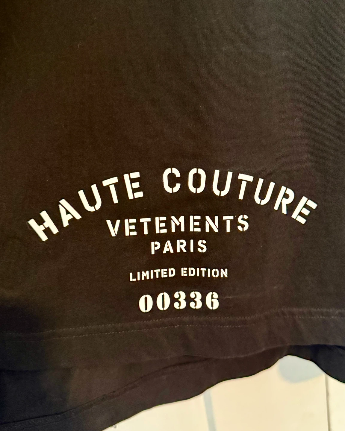 Vetements Haute Couture T-Shirt - photo 2