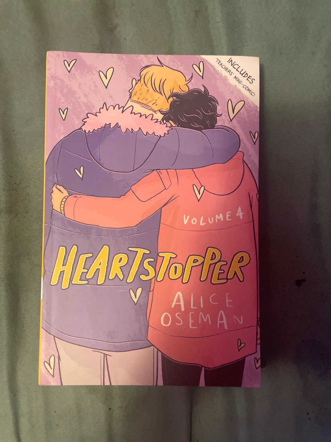Heartstopper Volume 4 Graphic Novel by Alice Oseman