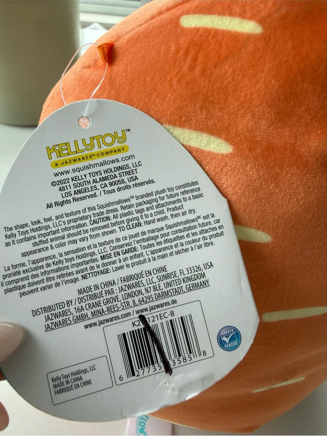 Squishmallows Caroleena Carrot Plush Toy - photo 4