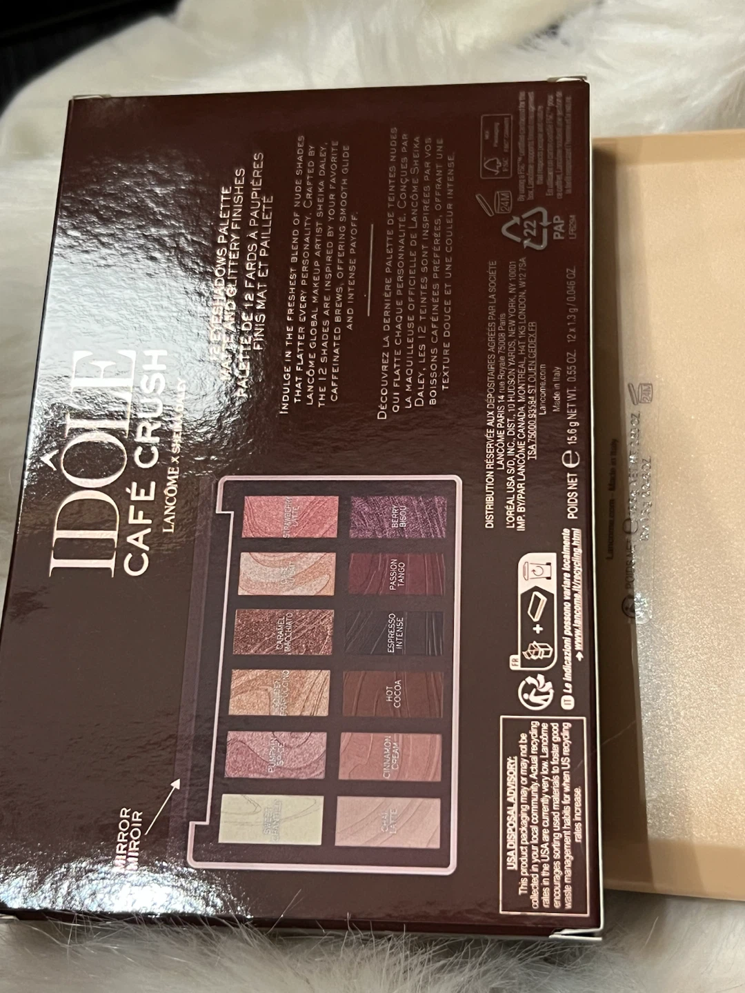 Lancôme x Sheika Daley Idôle Café Crush 12 Eyeshadow Palette - photo 2