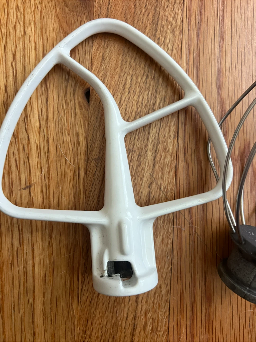Kitchen Aid Attachments (Dough Hook, Flat Beater, Whisk) - photo 3