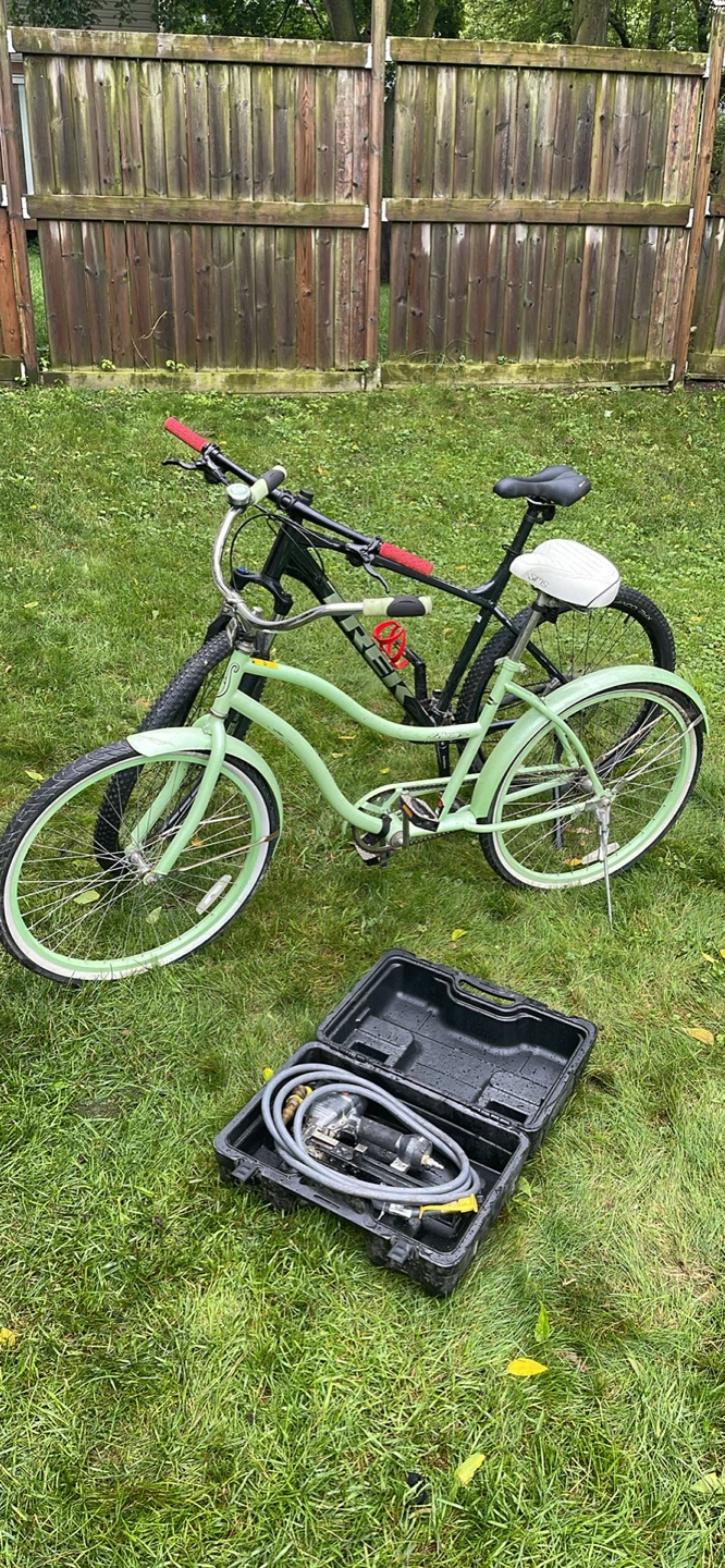 Mint Green Cruiser Bicycle