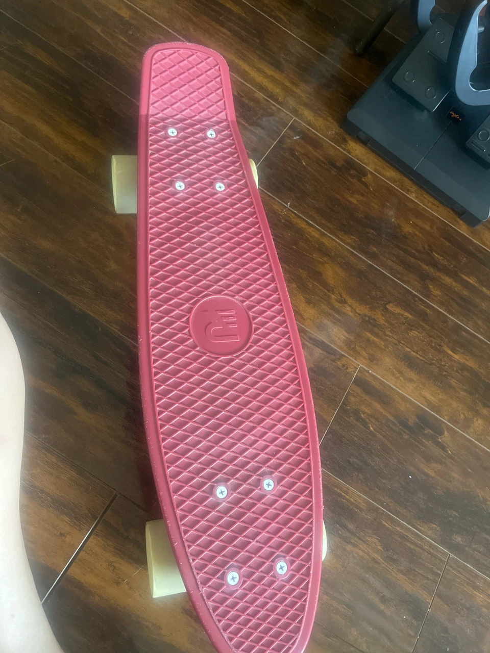 Red Penny Board Skateboard