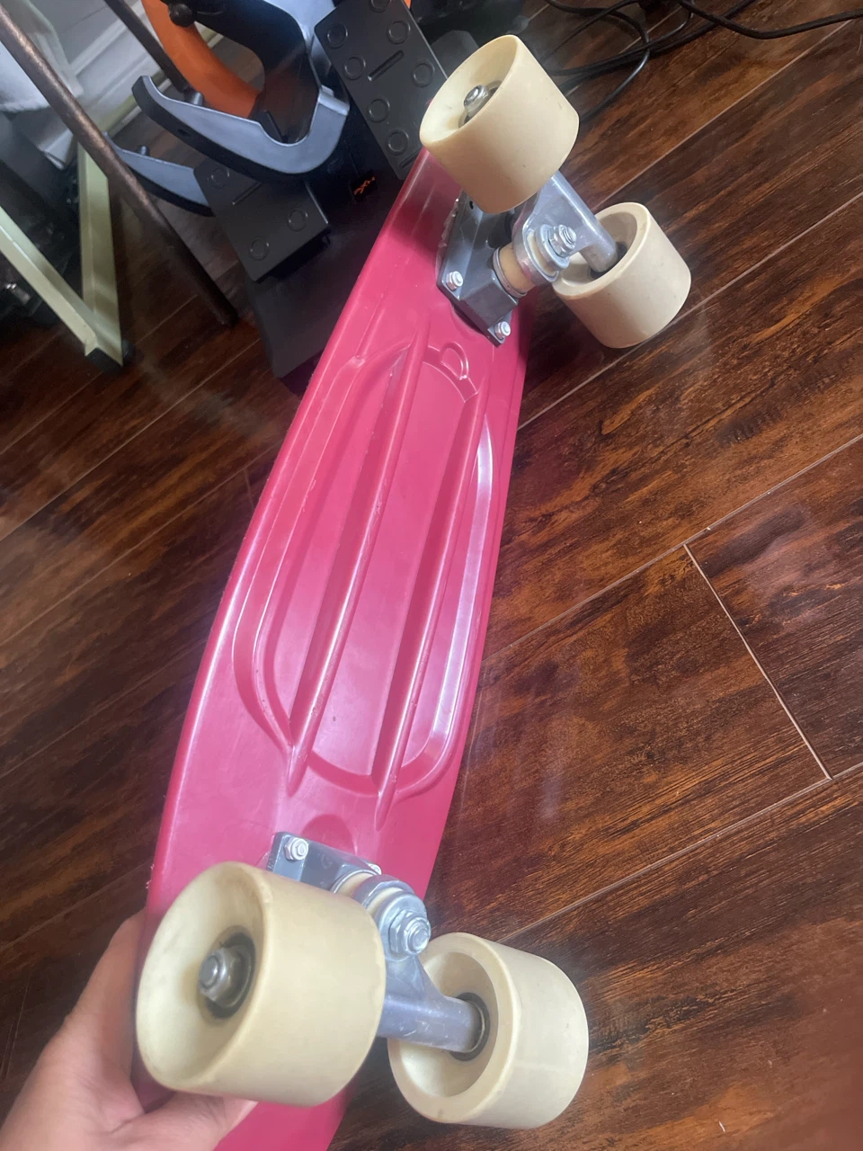 Red Penny Board Skateboard - photo 4