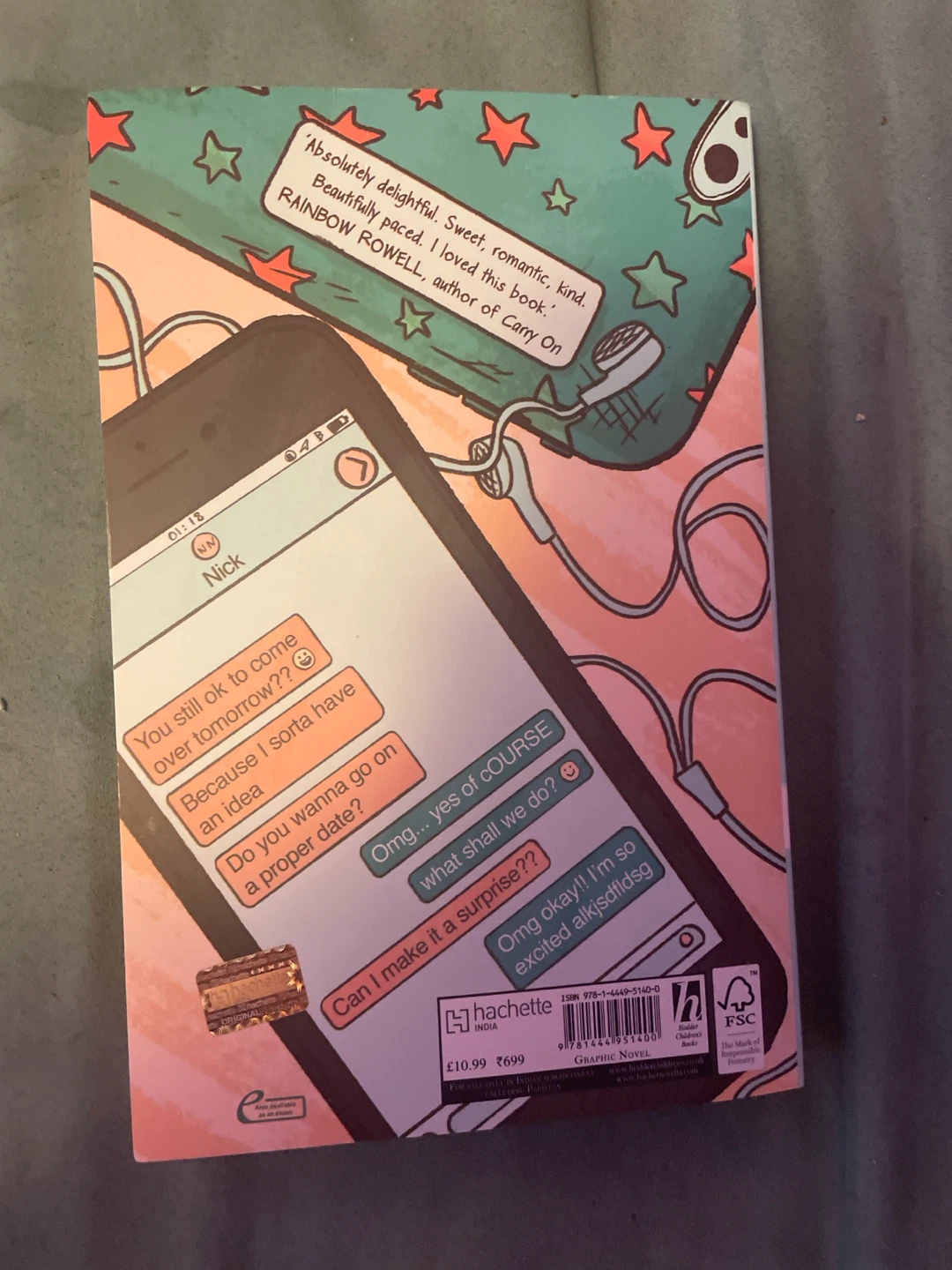 Heartstopper Volume 2 Graphic Novel by Alice Oseman - photo 2
