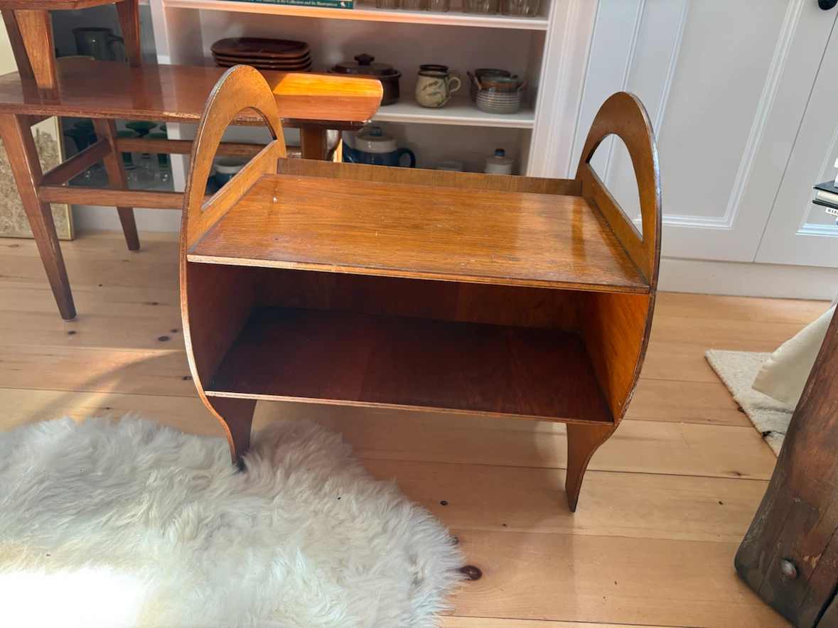 Vintage Wooden Side Table - photo 3