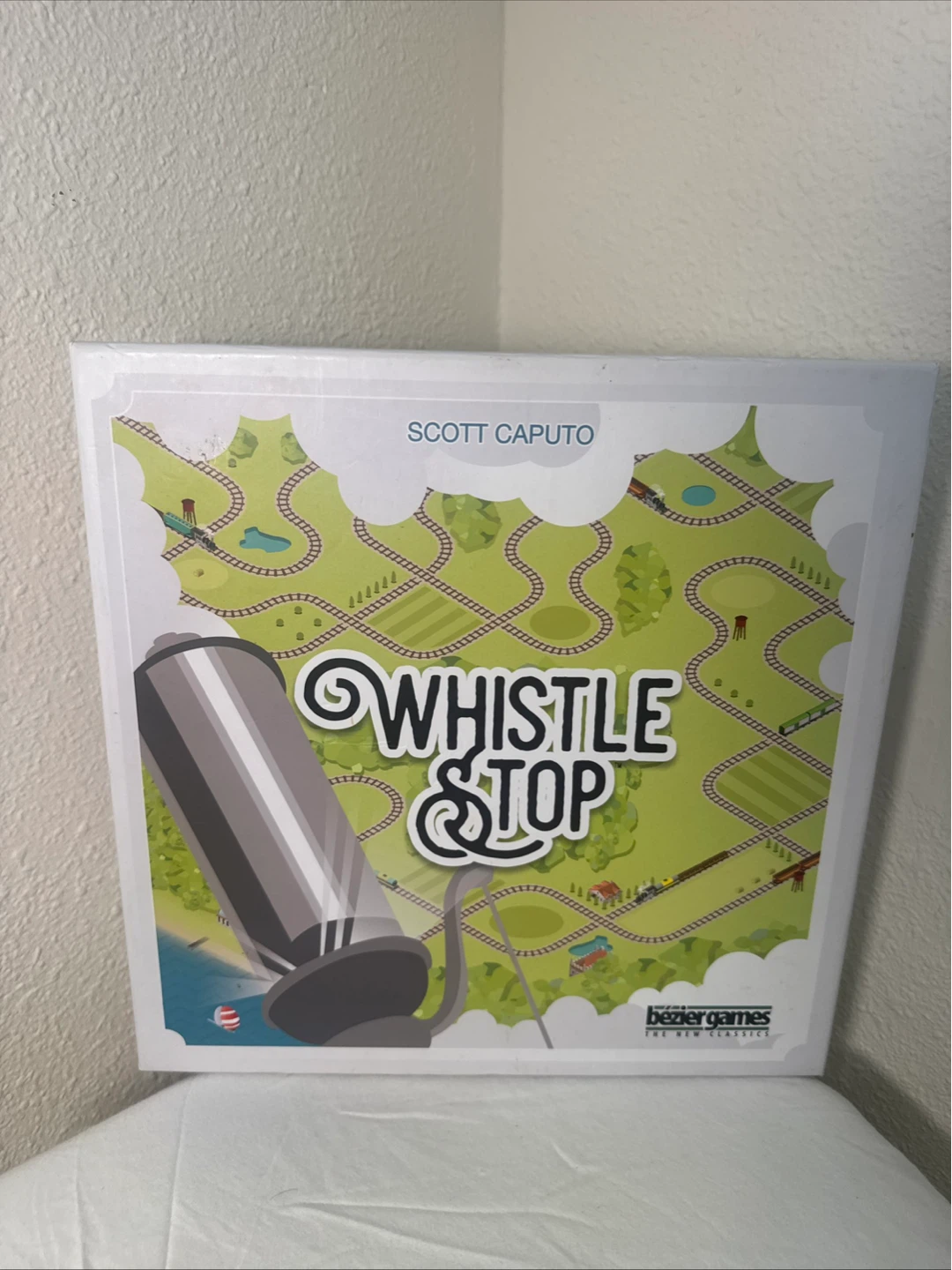 Whistle Stop Board Game by Scott Caputo and Bezier Games
