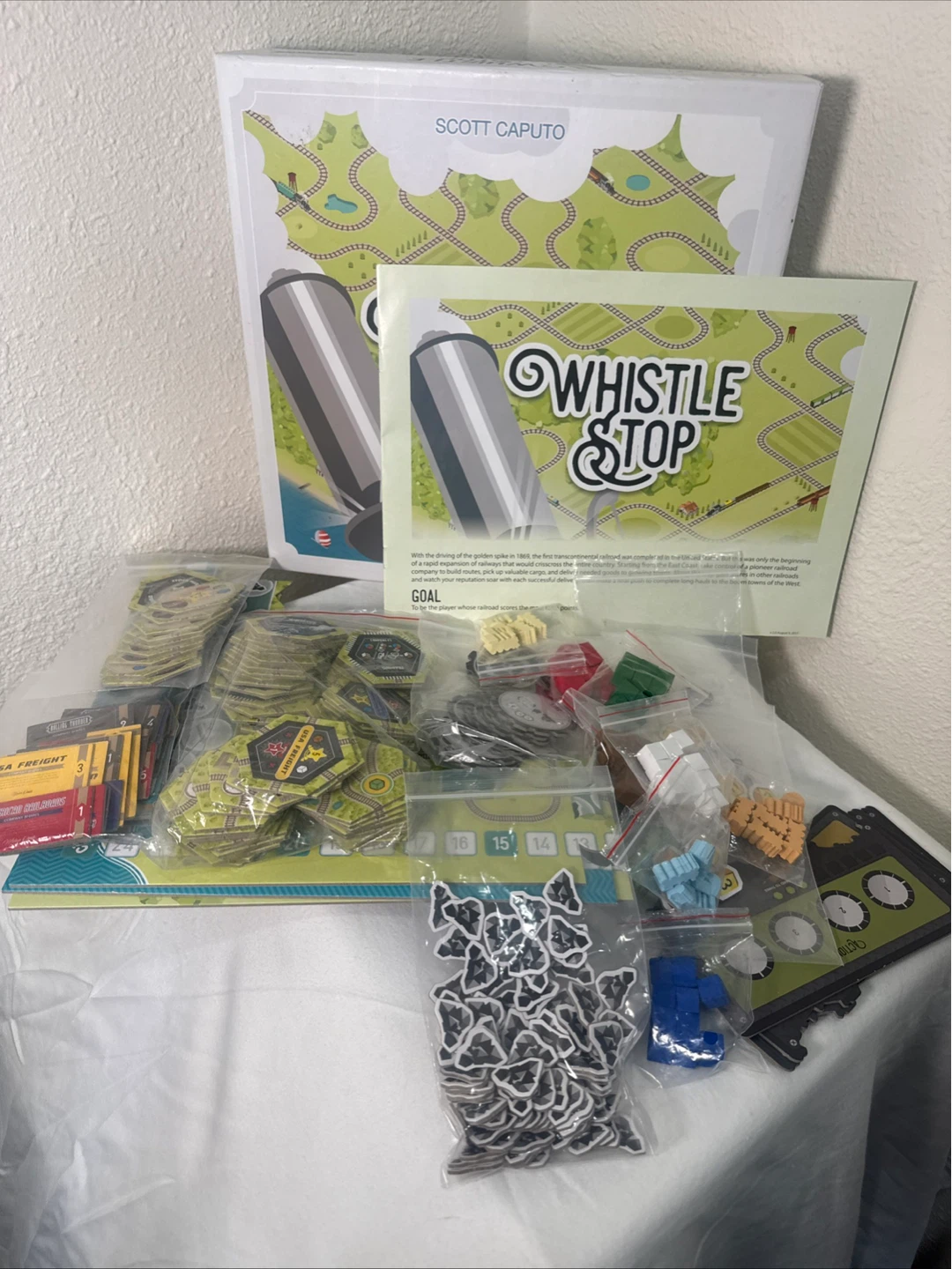 Whistle Stop Board Game by Scott Caputo and Bezier Games - photo 3