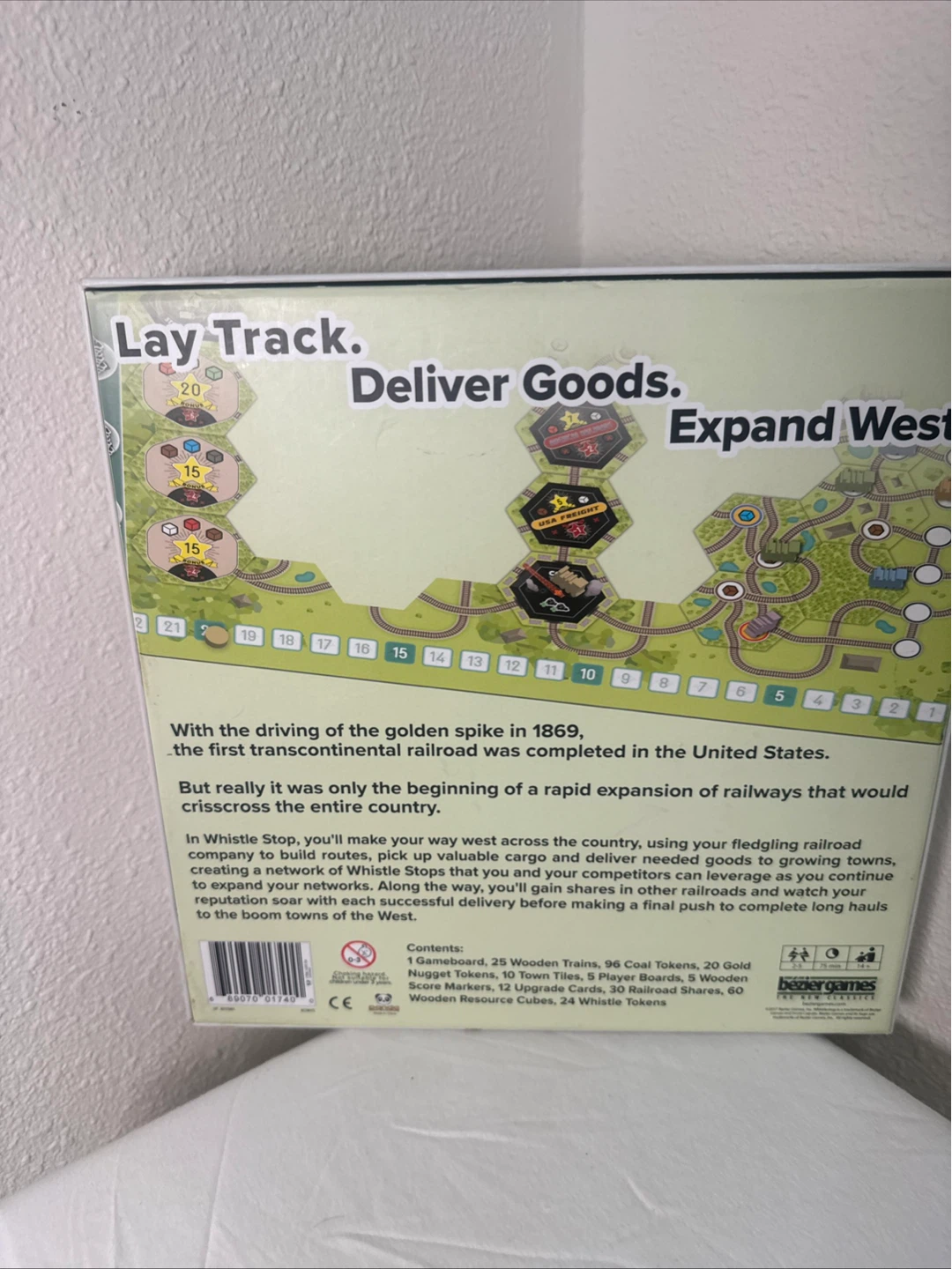 Whistle Stop Board Game by Scott Caputo and Bezier Games - photo 2