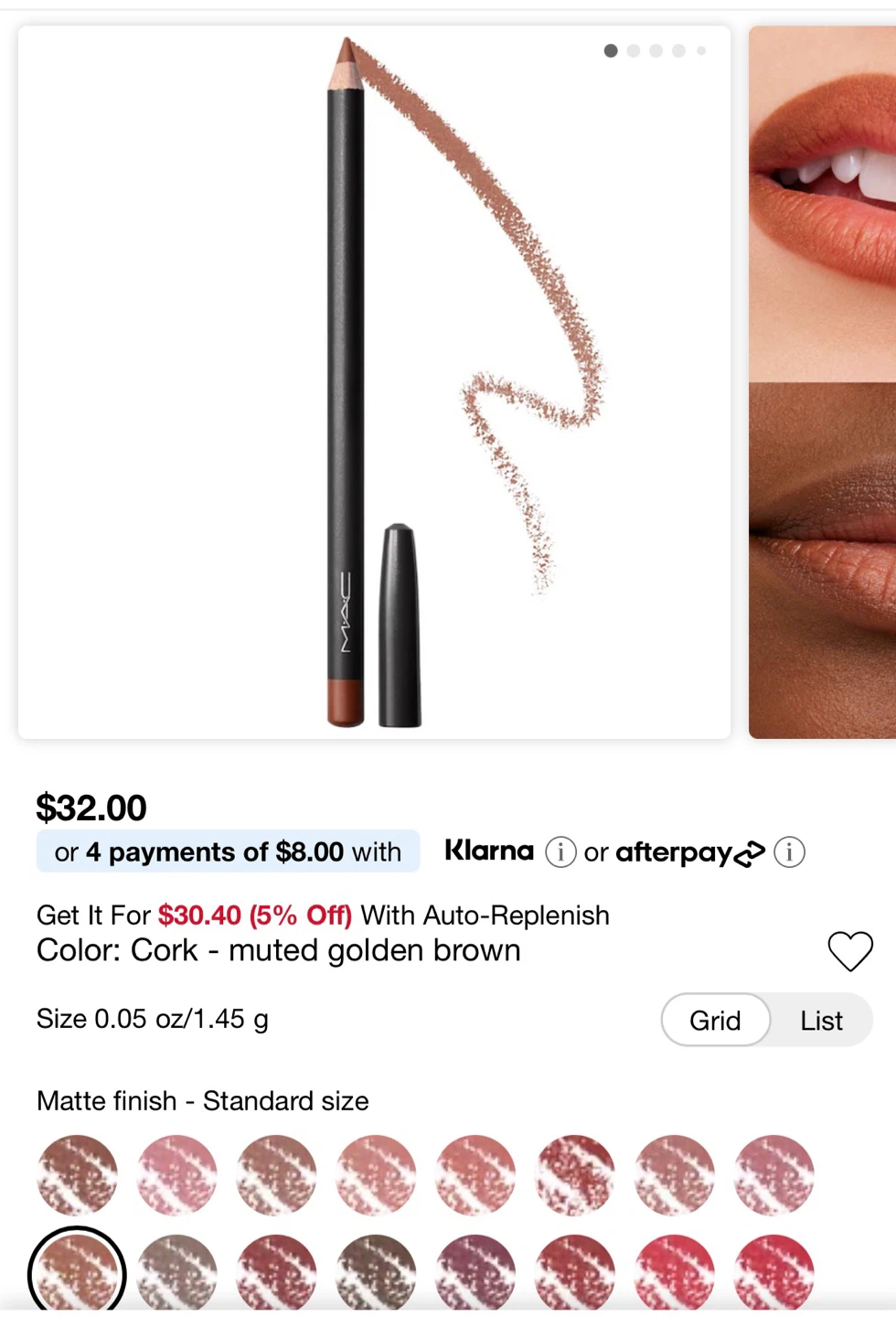 MAC Lip Pencil - Cork - photo 5
