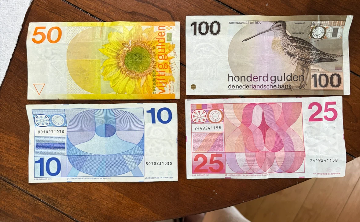 Collection of Dutch Guilder Banknotes - photo 2