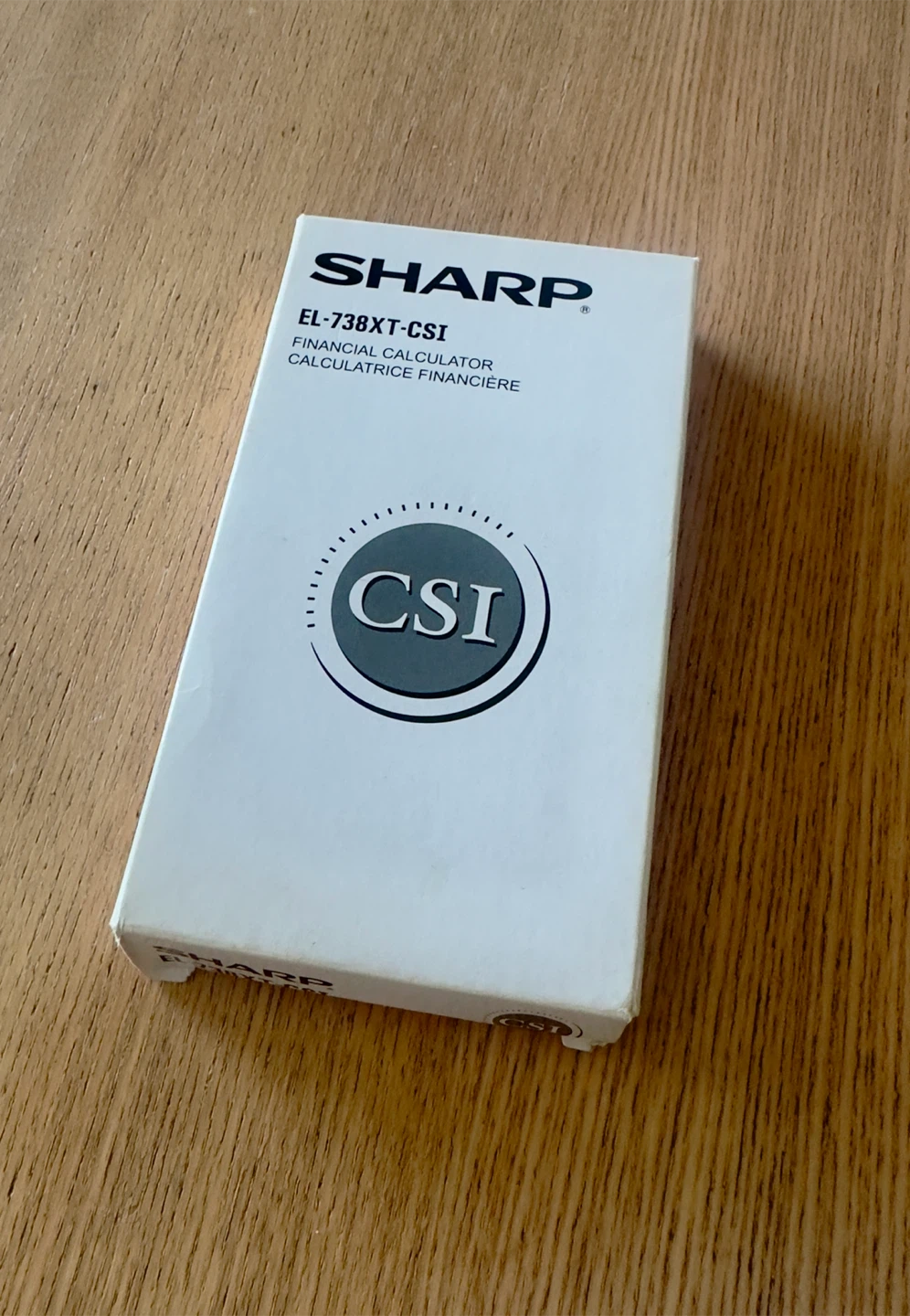 Sharp EL-738XT Financial Calculator - photo 2