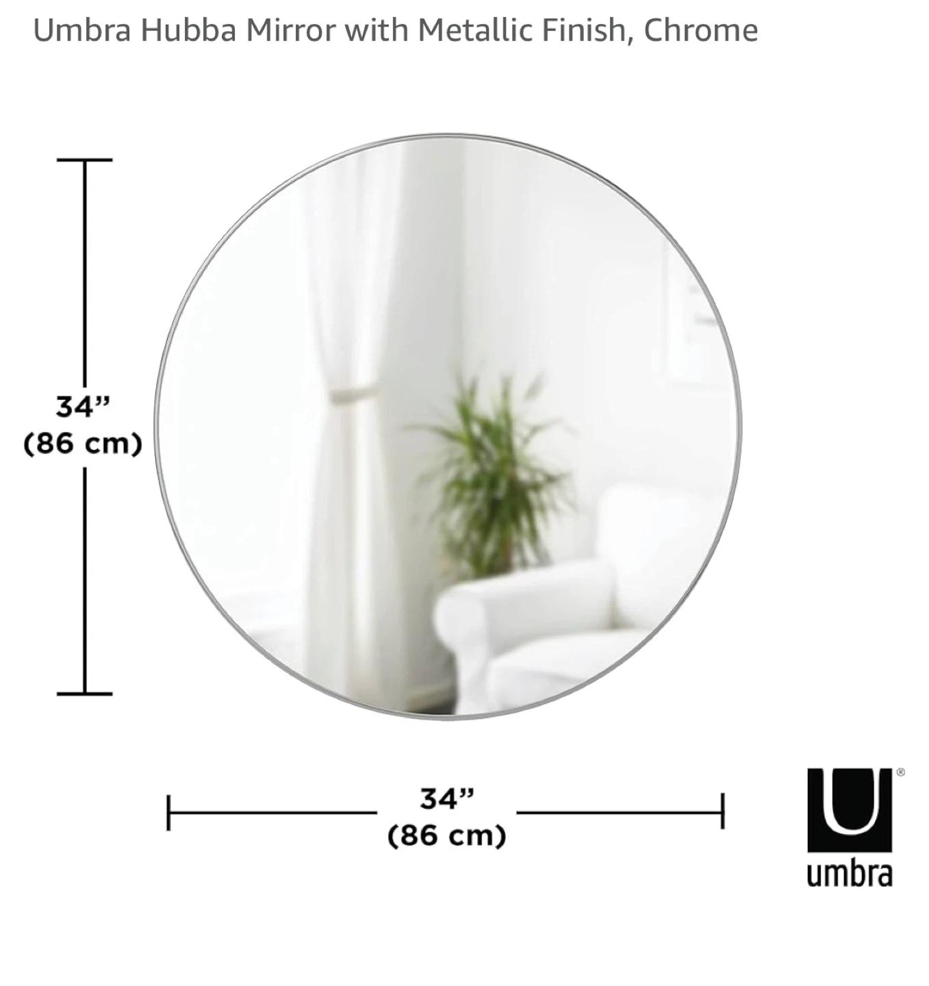 Umbra Hubba Mirror 34” - photo 3