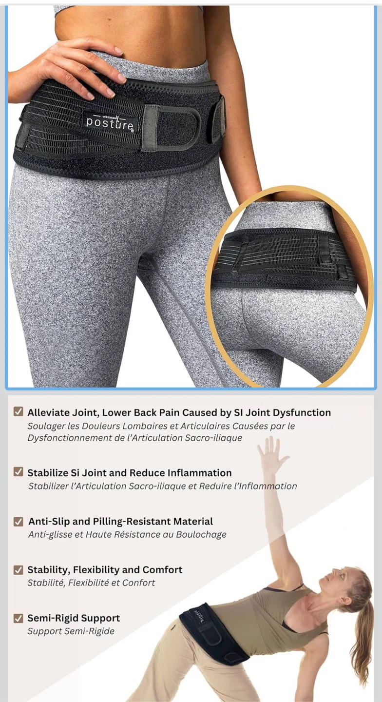Posture Belt for SI Joint Pain - Regular Size - photo 2