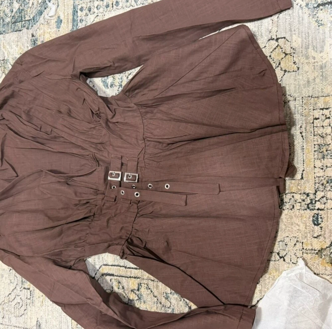 Brown professional top - photo 2