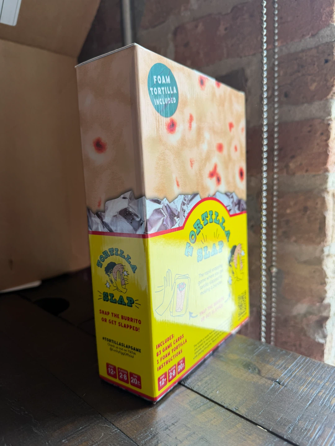 Tortilla Slap Game with Foam Tortilla NEW IN BOX! - photo 2