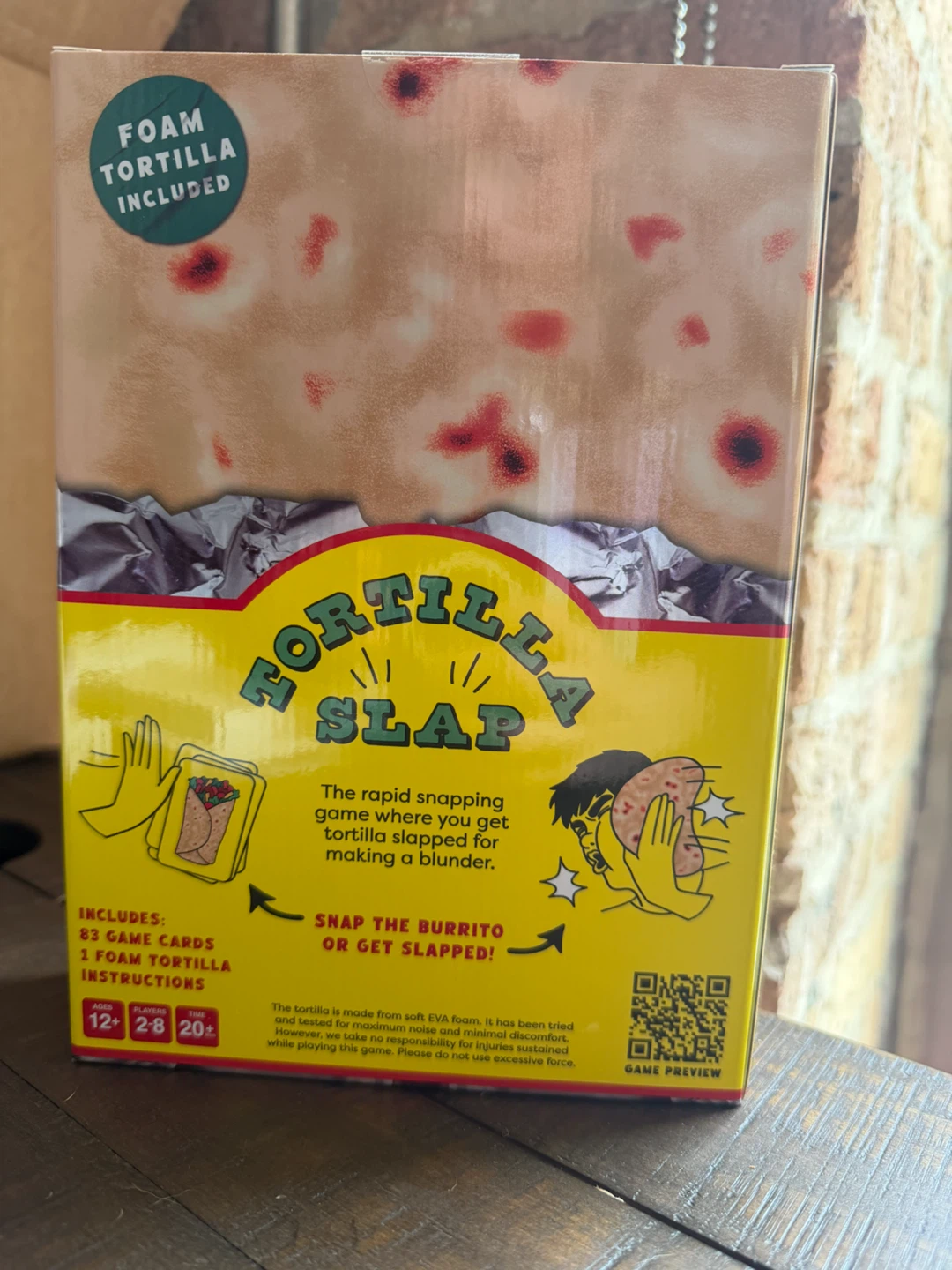 Tortilla Slap Game with Foam Tortilla NEW IN BOX! - photo 3