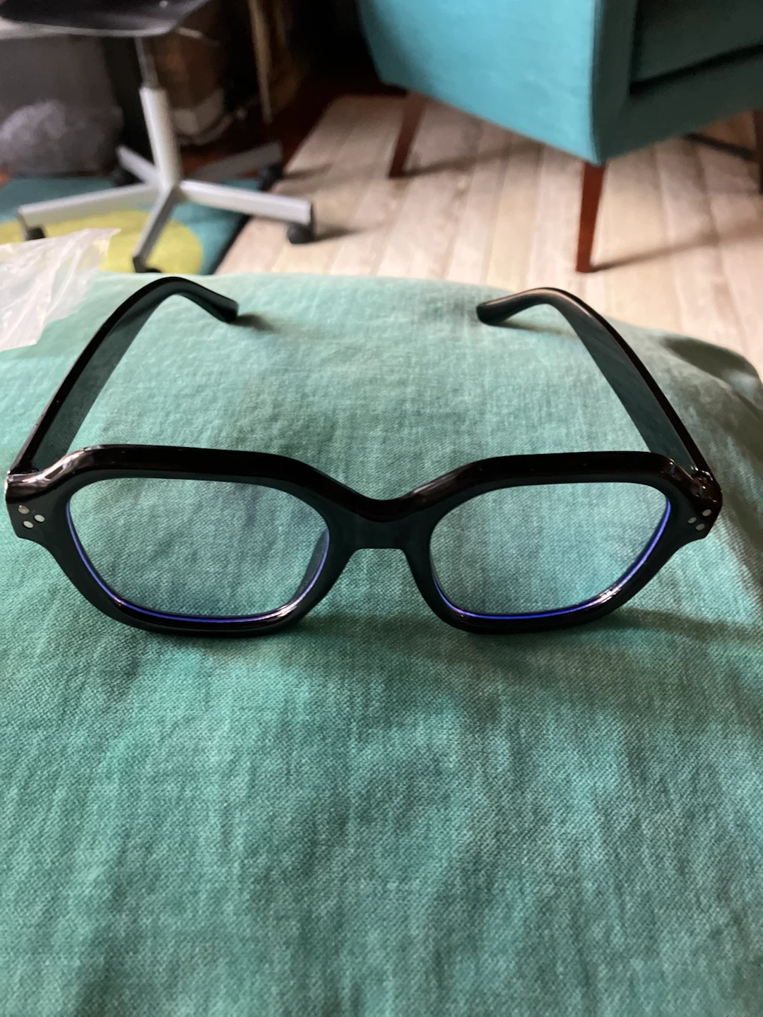 2 Pairs of Fashion Eyeglasses - Black and Tortoise - photo 3