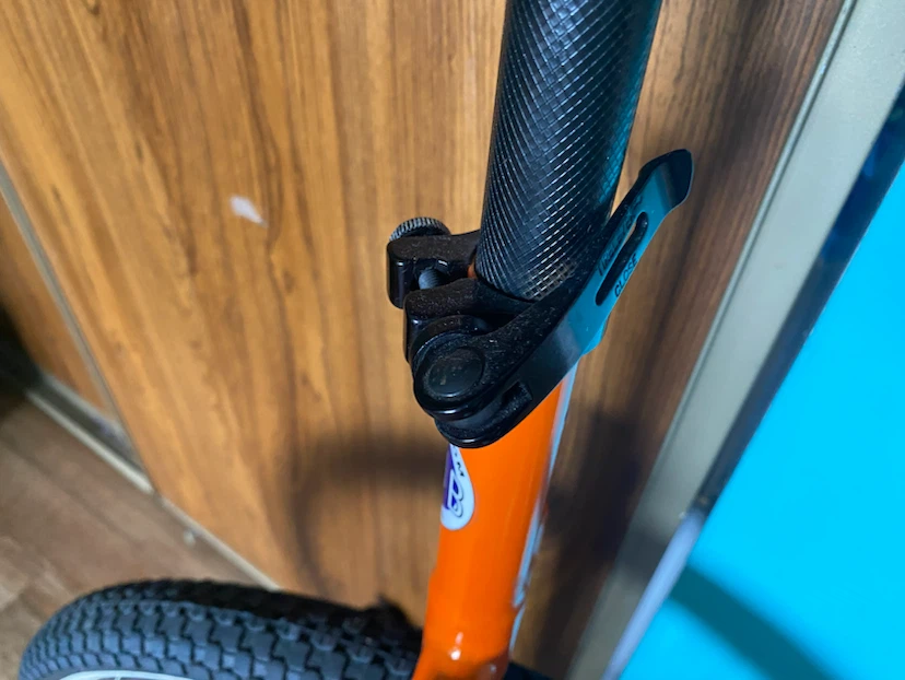 Orange Unicycle with Black Seat - photo 3