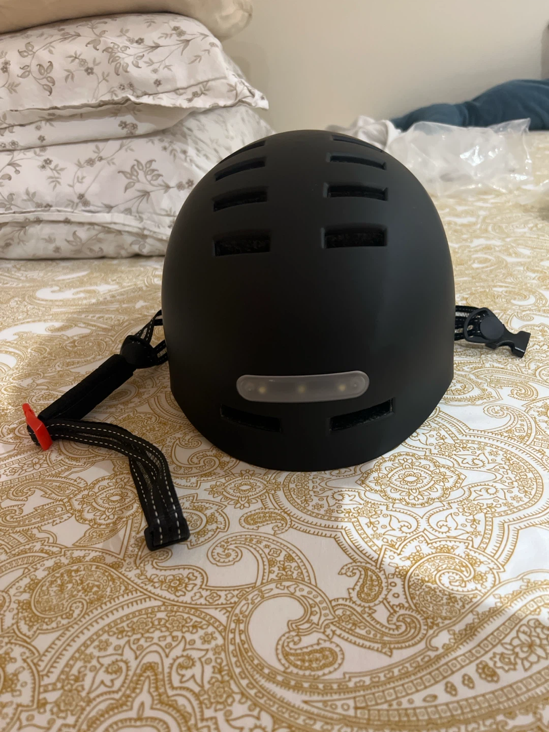 LED Hazard Lights Adjustable Helmet (read desc. for details) - photo 2