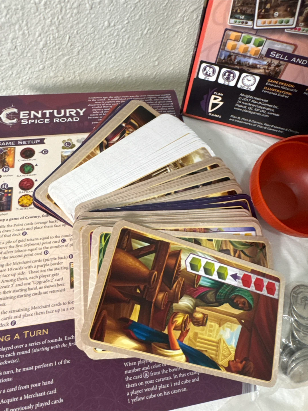 Century: Spice Road Board Game - photo 5