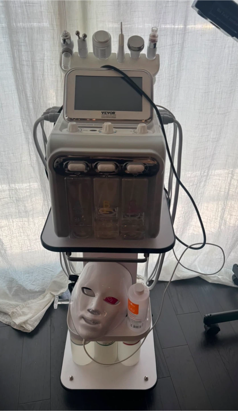 Vevor Hydrogen Oxygen Facial Machine Spa Aqua Facial Device - photo 3
