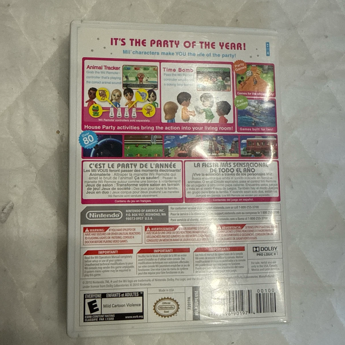 Nintendo Wii Party Video Game - photo 3